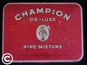 Champion De-Luxe Pipe Mixture 2oz Tobacco Tin