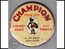 Champion Fine Cut Round 2oz Tobacco Tin