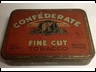 Confederate Fine Cut 2oz Tobacco Tin