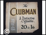 Clubman Cardboard Sign
